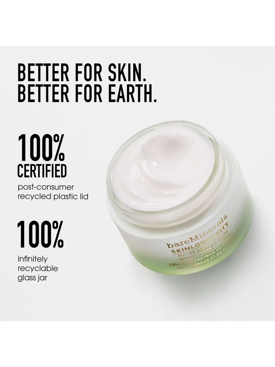 Гель для умывания bareMinerals — Увлажняющий SKINLONGEVITY Butter Drench с пептидами — изображение 10 из 10