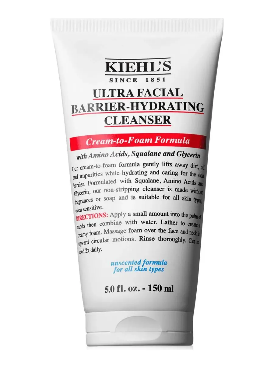 Крем для лица SPF KIEHL'S Since 1851 Ультраувлажняющее очищающее средство для лица Ultra Facial