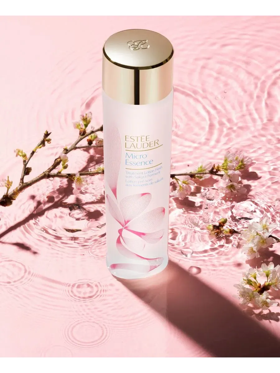 Тоник Estée Lauder Micro Essence Treatment Lotion Toner Fresh с ферментированным экстрактом сакуры — изображение 2 из 6