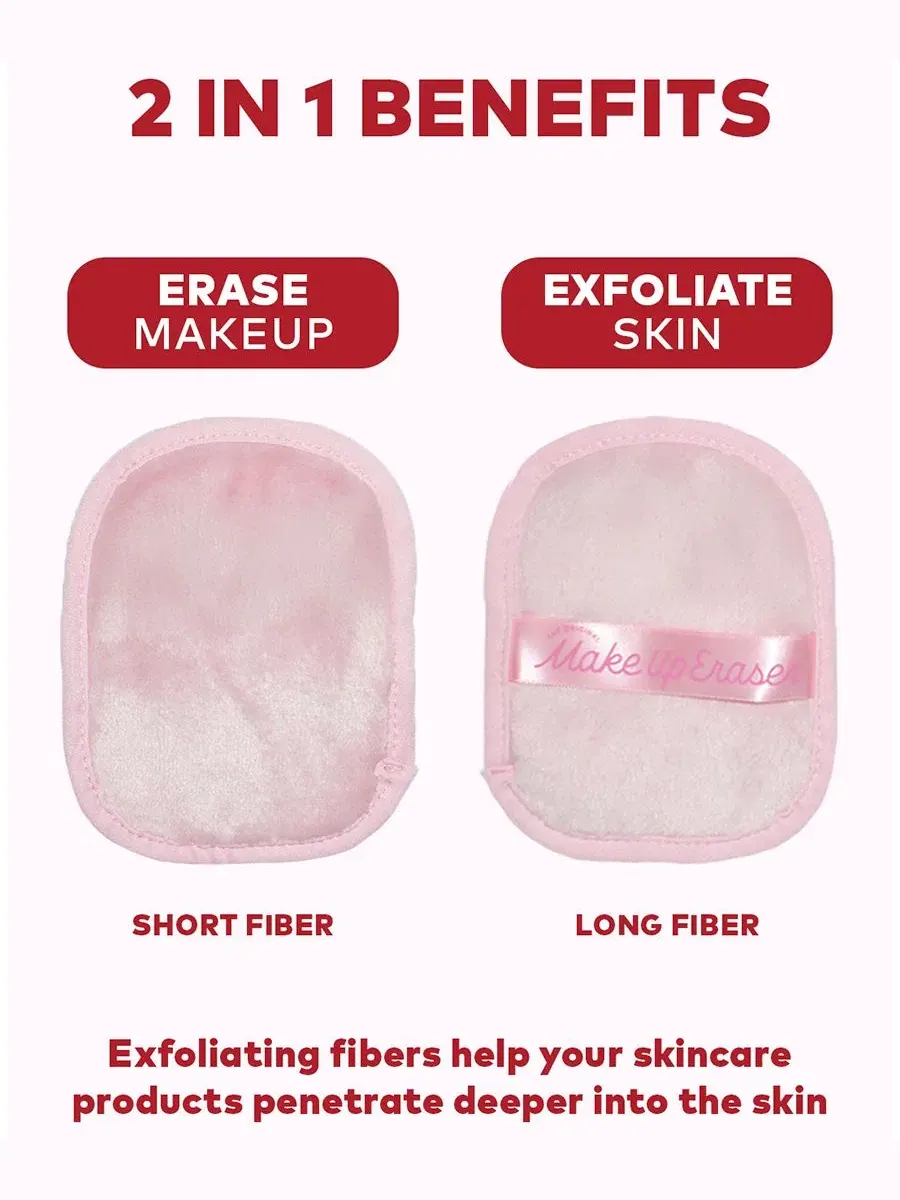 Набор Makeup Eraser — Многоразовых салфеток для снятия макияжа Spritz Please — изображение 2 из 9