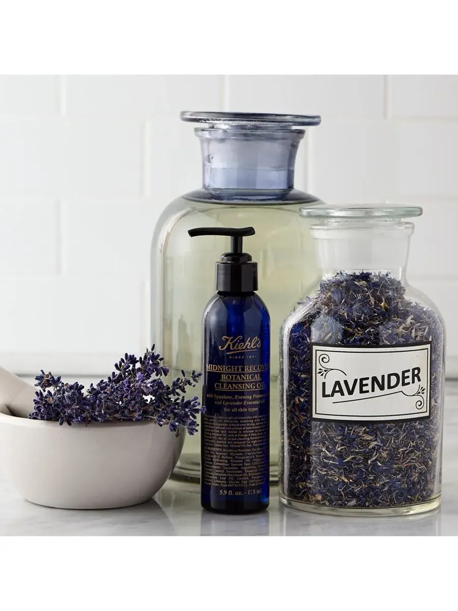 Гидрофильное масло Kiehl's — Since 1851 Очищающее масло Midnight Recovery Botanical Cleansing Oil — изображение 5 из 6