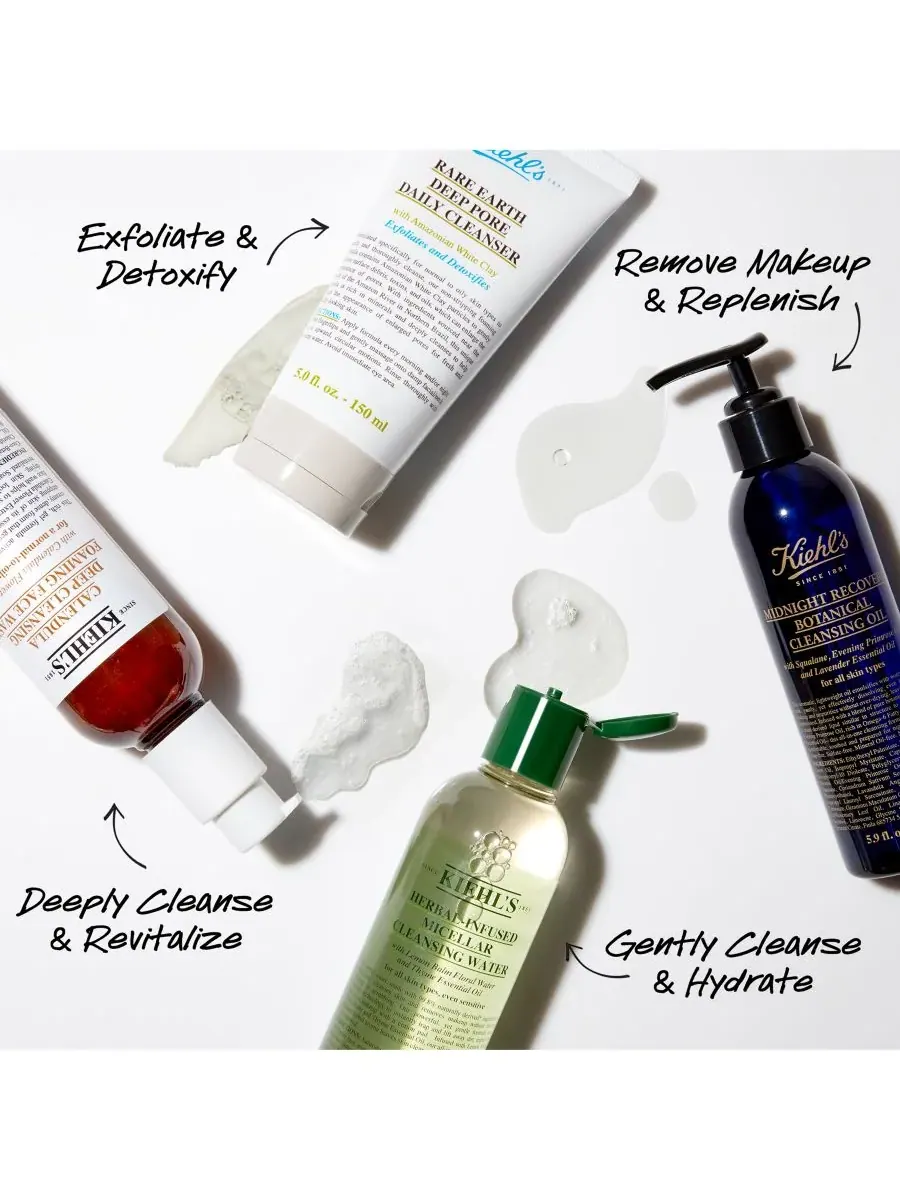 Гидрофильное масло Kiehl's — Since 1851 Очищающее масло Midnight Recovery Botanical Cleansing Oil — изображение 6 из 6
