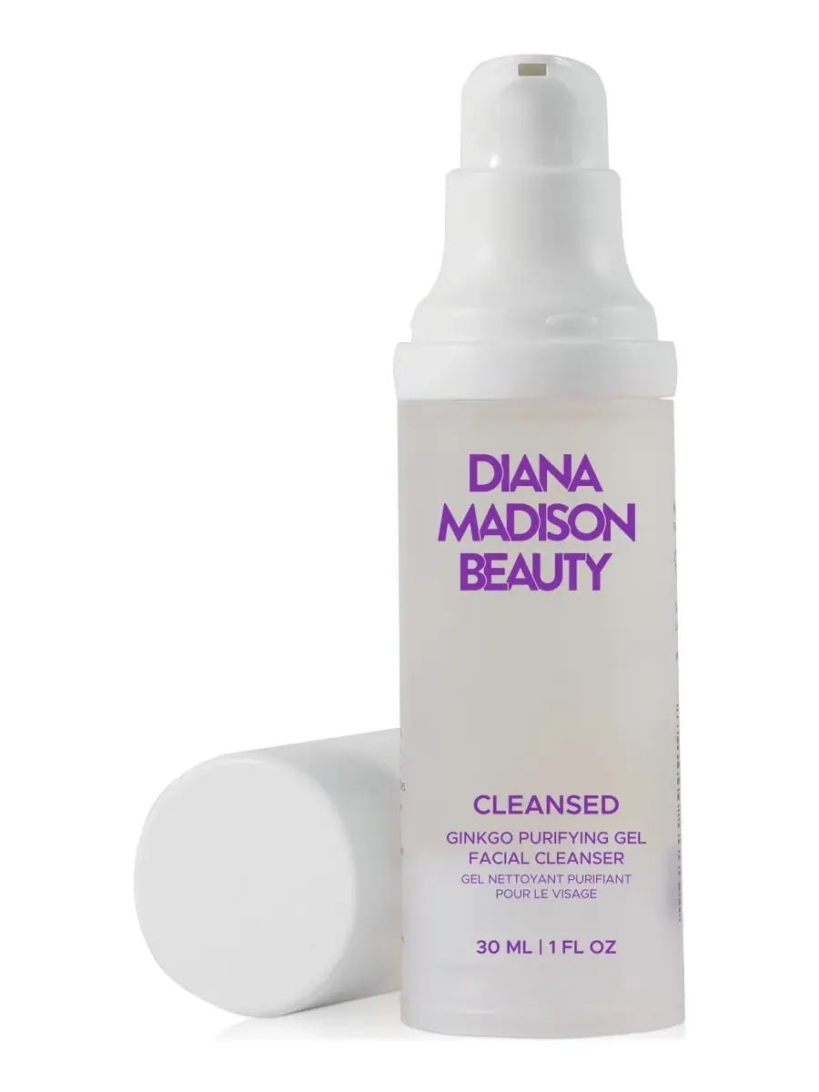 Гель для умывания Diana Madison Beauty — Очищающий гель для лица с экстрактом гинкго, дорожный — мульти
