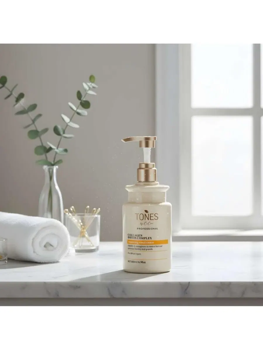 Кондиционер для волос Collagen Biotin Complex 500 мл Tones By CoCoa — изображение 2 из 3