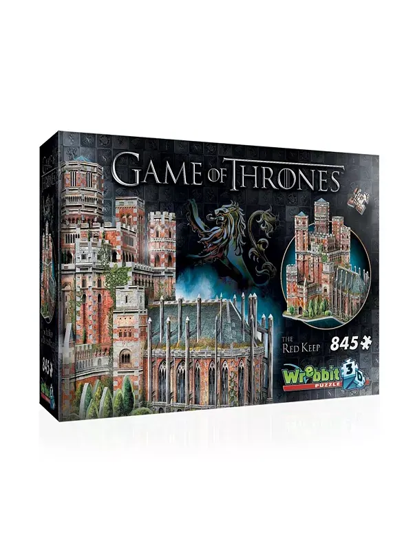 Игра престолов - Красный замок 3D пазл - 845 деталей Wrebbit — мульти