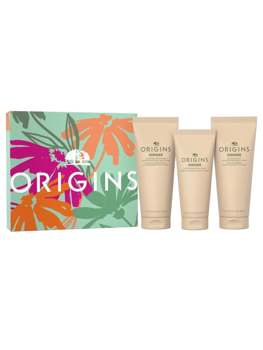Origins Набор для ванны и тела с имбирем из 3 предметов