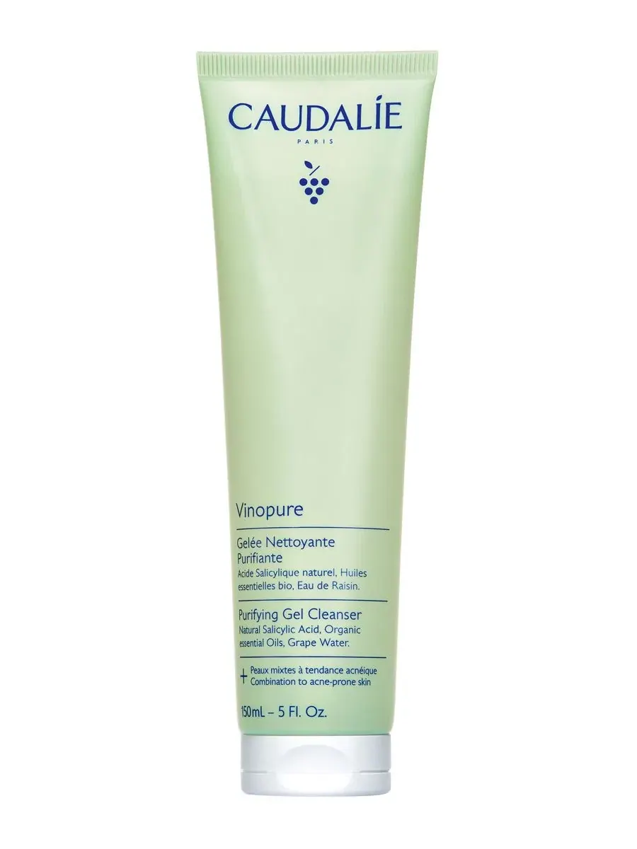 Гель для умывания очищающий Vinopure Caudalie, 150 мл