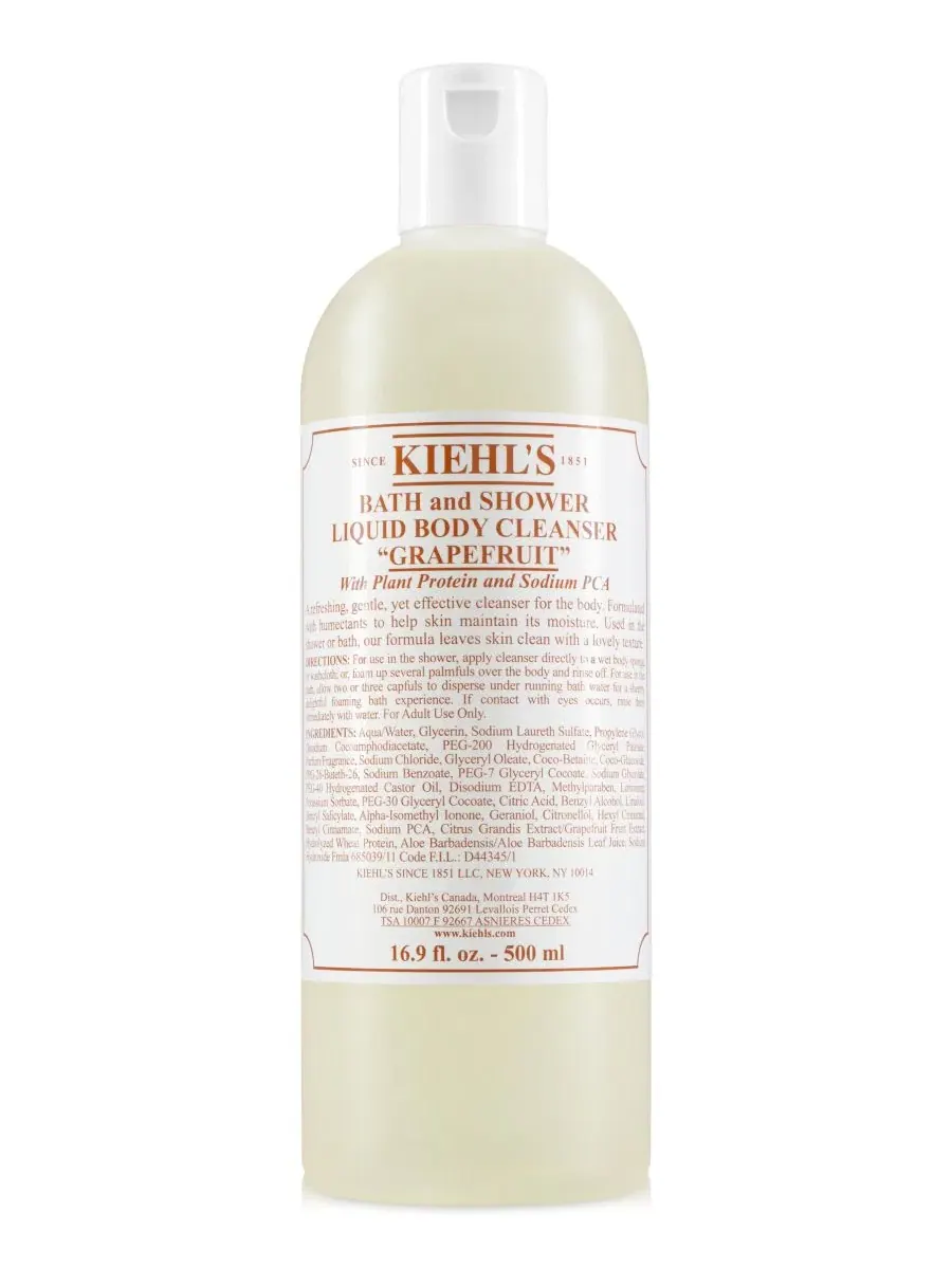 Гель для душа и ванны Grapefruit Kiehl's Since 1851, 500 мл