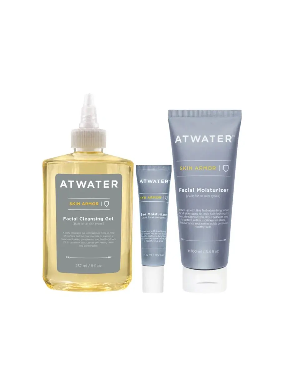 Набор для ухода за кожей Skin Armor Combination Skin Starter Set ATWATER — мульти