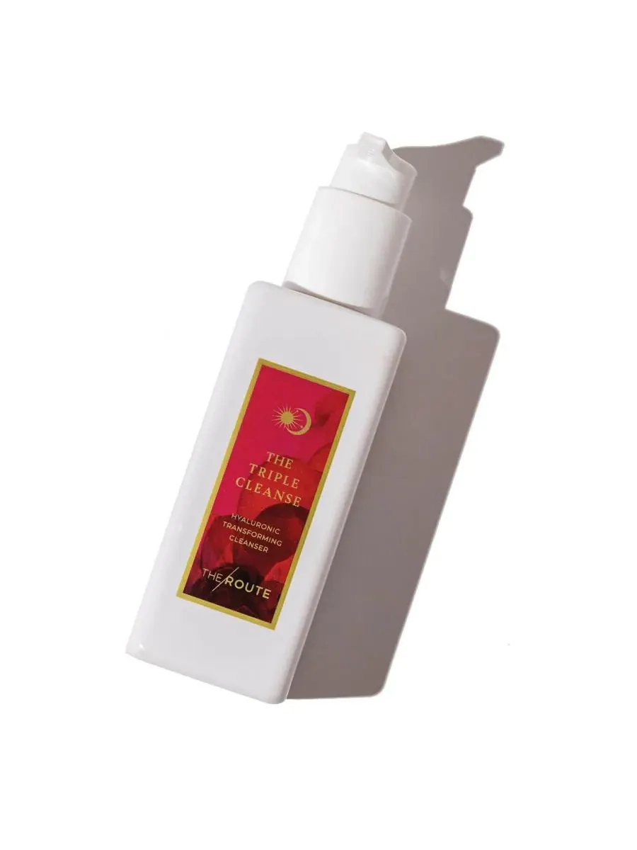 Крем для лица SPF THE ROUTE BEAUTY Тройное очищение - Средство для умывания 3 в, /,0 жидких унций — мульти