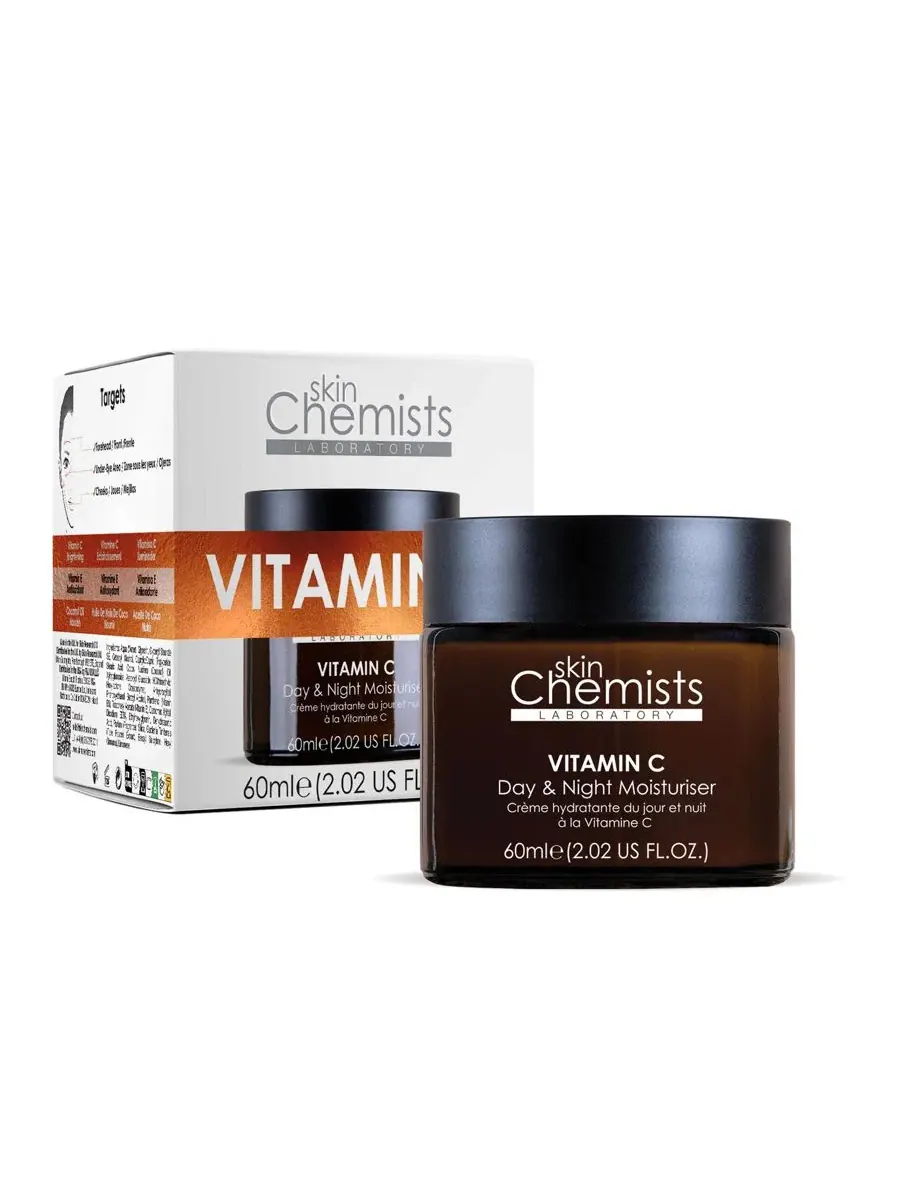 Ночной увлажняющий крем с витамином C, 60 мл skinChemists