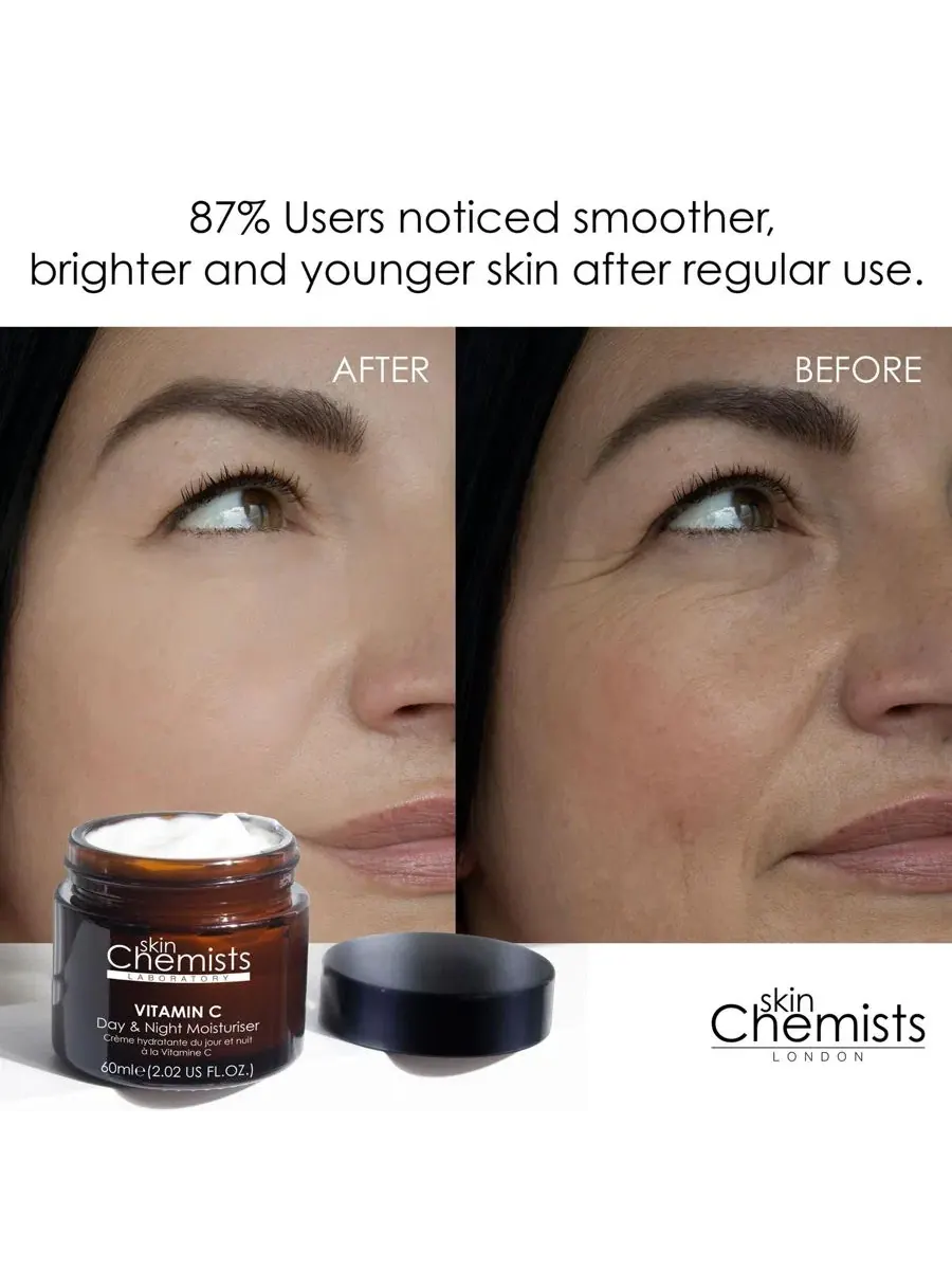Ночной увлажняющий крем с витамином C, 60 мл skinChemists — изображение 2 из 6