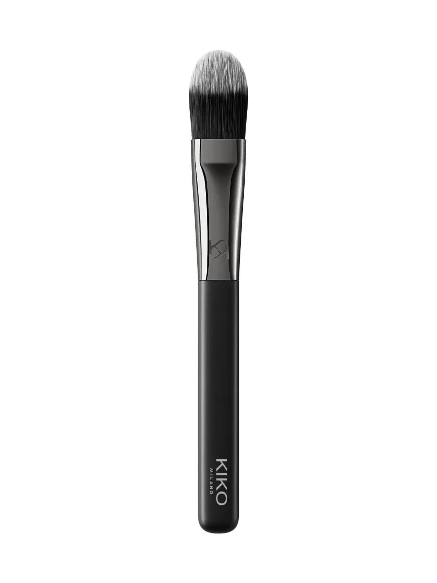 Кисть для тональной основы с плоским ворсом, аркообразная KIKO Milano
