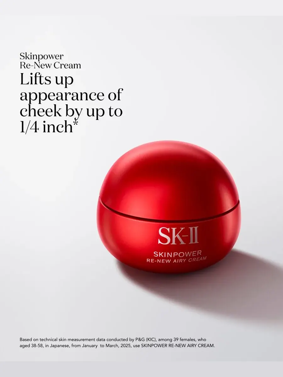 SK-II Крем Skinpower Re-New Airy Cream, 2,7 унции — изображение 2 из 4