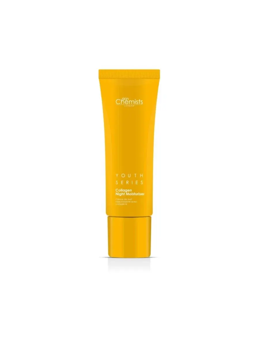 Крем для лица Skinchemists — Ночной увлажняющий с % коллагеном, , желтый, 50 мл