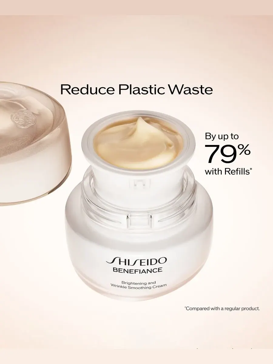 Shiseido Осветляющий крем и крем от морщин Benefiance, 1,7 унции — изображение 6 из 9