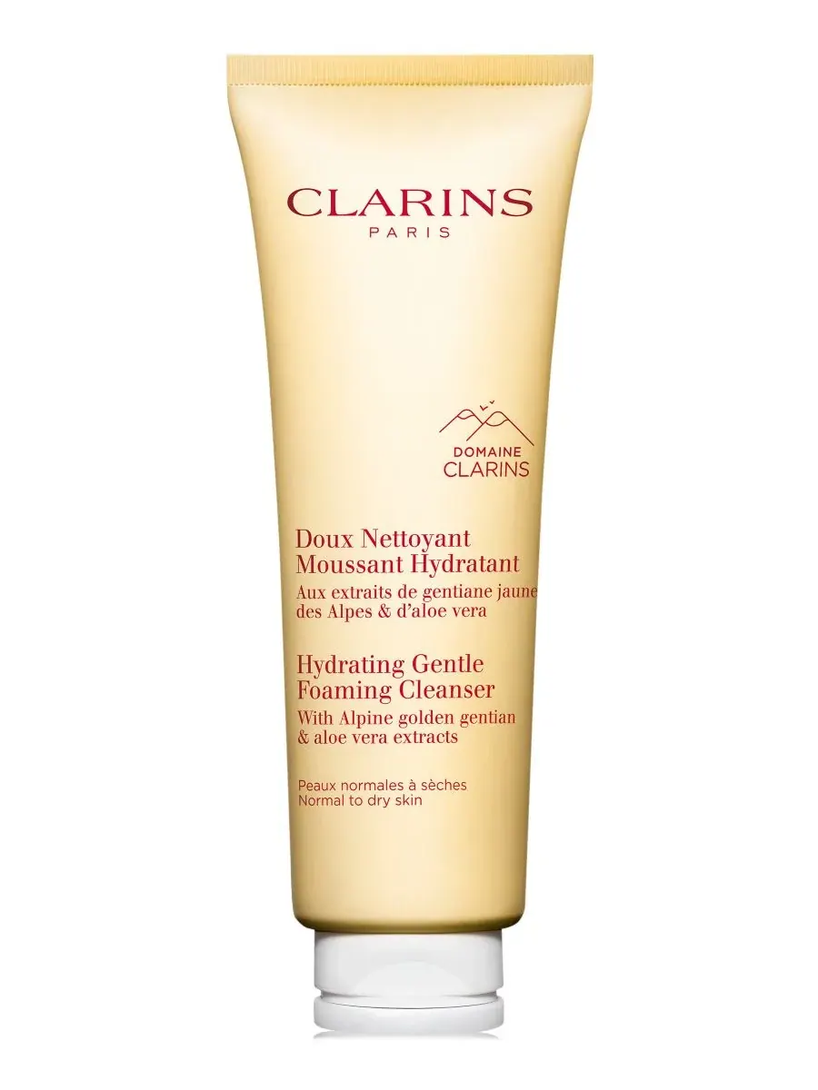 Средство для снятия макияжа Clarins — Увлажняющая нежная пенящаяся очищающая с алоэ вера