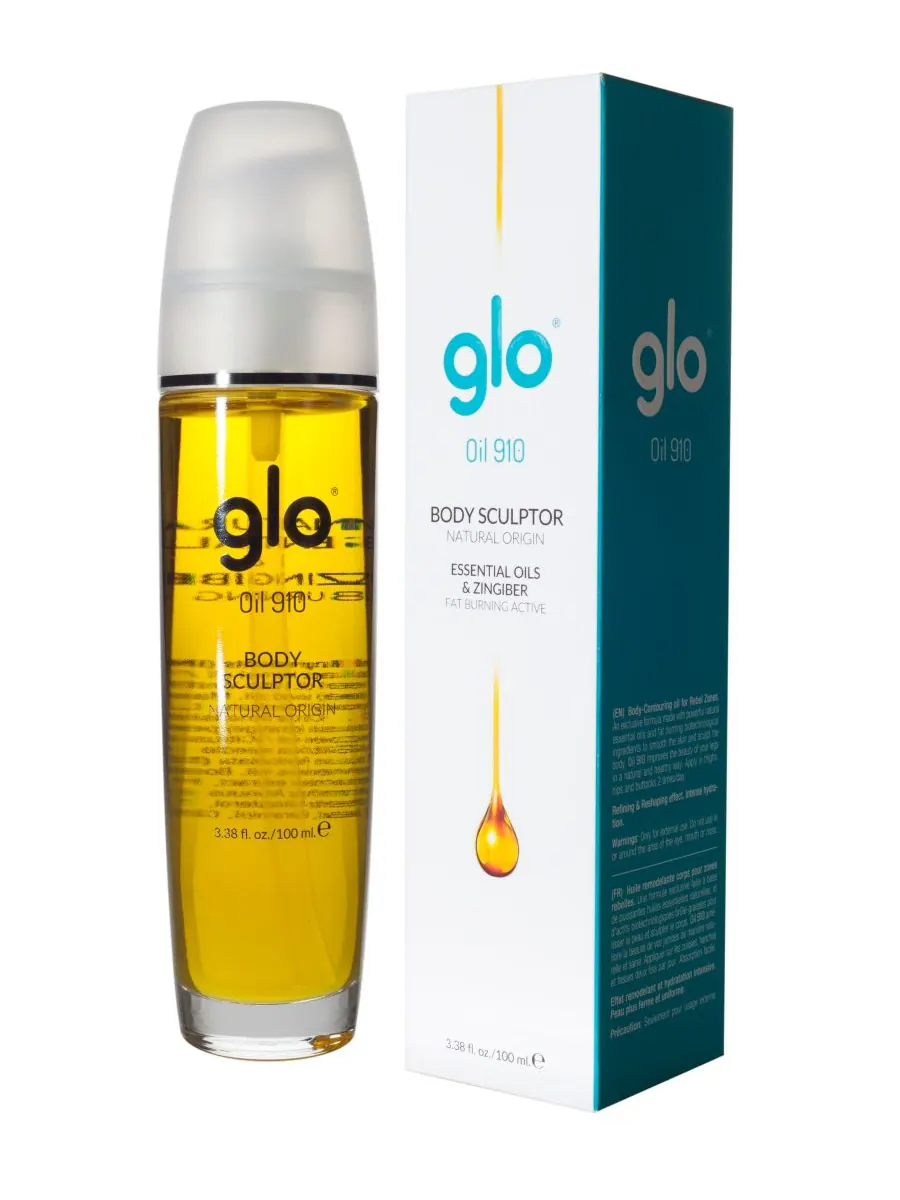 Масло Oil910 против целлюлита и сжигания жира Glo — желтый