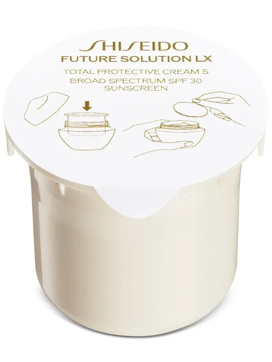 Shiseido Сменный блок крема для защиты от солнца Future Solution LX Total Protective Cream SPF 30