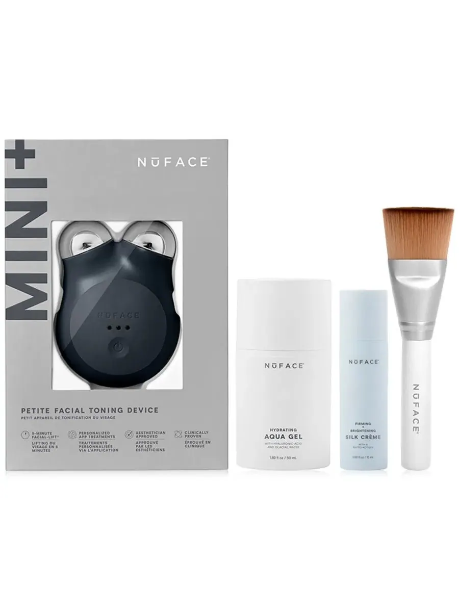 Набор для ухода за кожей Mini+ Starter Set NuFACE — черный