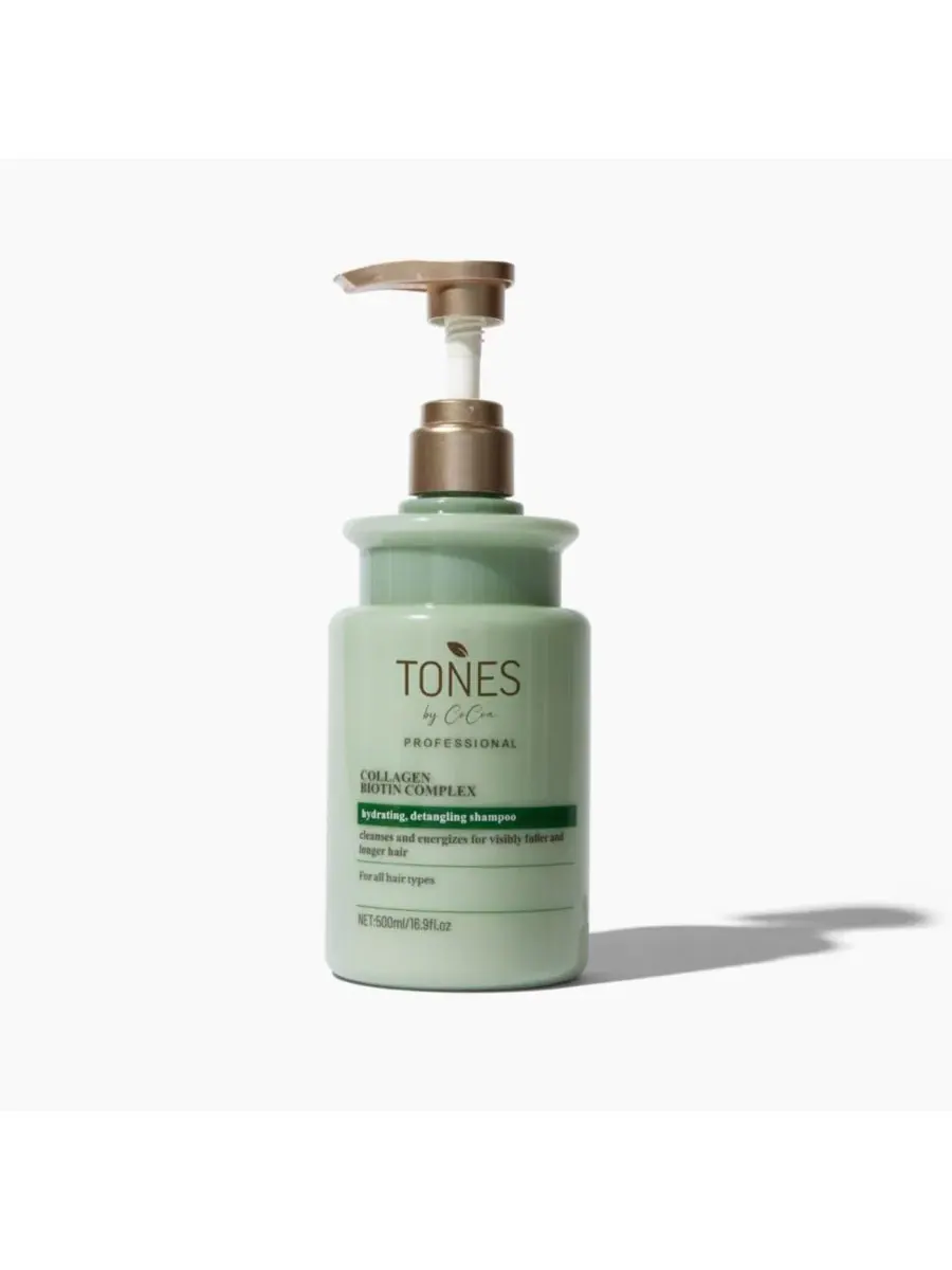 Шампунь с коллагеном и биотином, 500 мл, Collagen Biotin Complex Tones By CoCoa — мульти