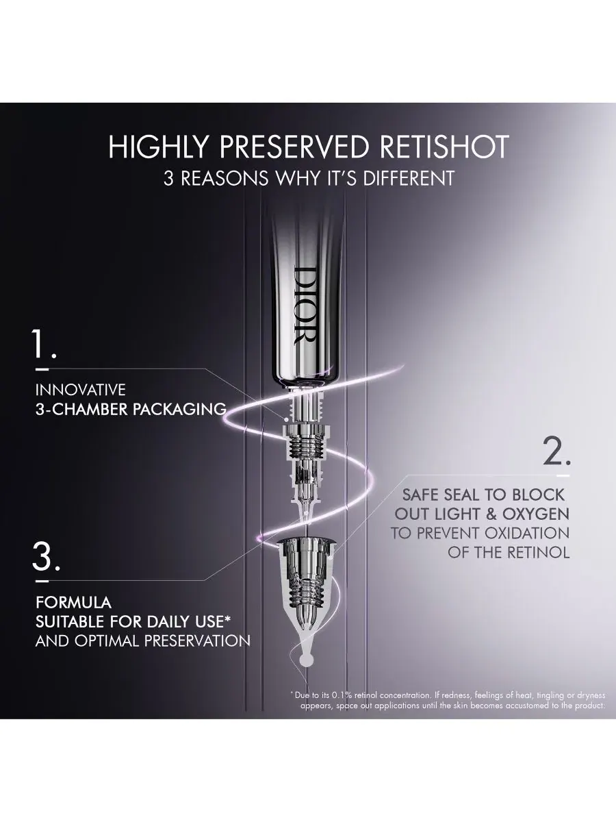 Крем для лица SPF DIOR Capture Totale Retishot Retinol Night Treatment — изображение 5 из 7
