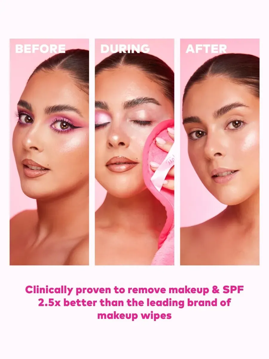 MakeUp Eraser Набор из 7 стильных черных салфеток для снятия макияжа — изображение 2 из 10