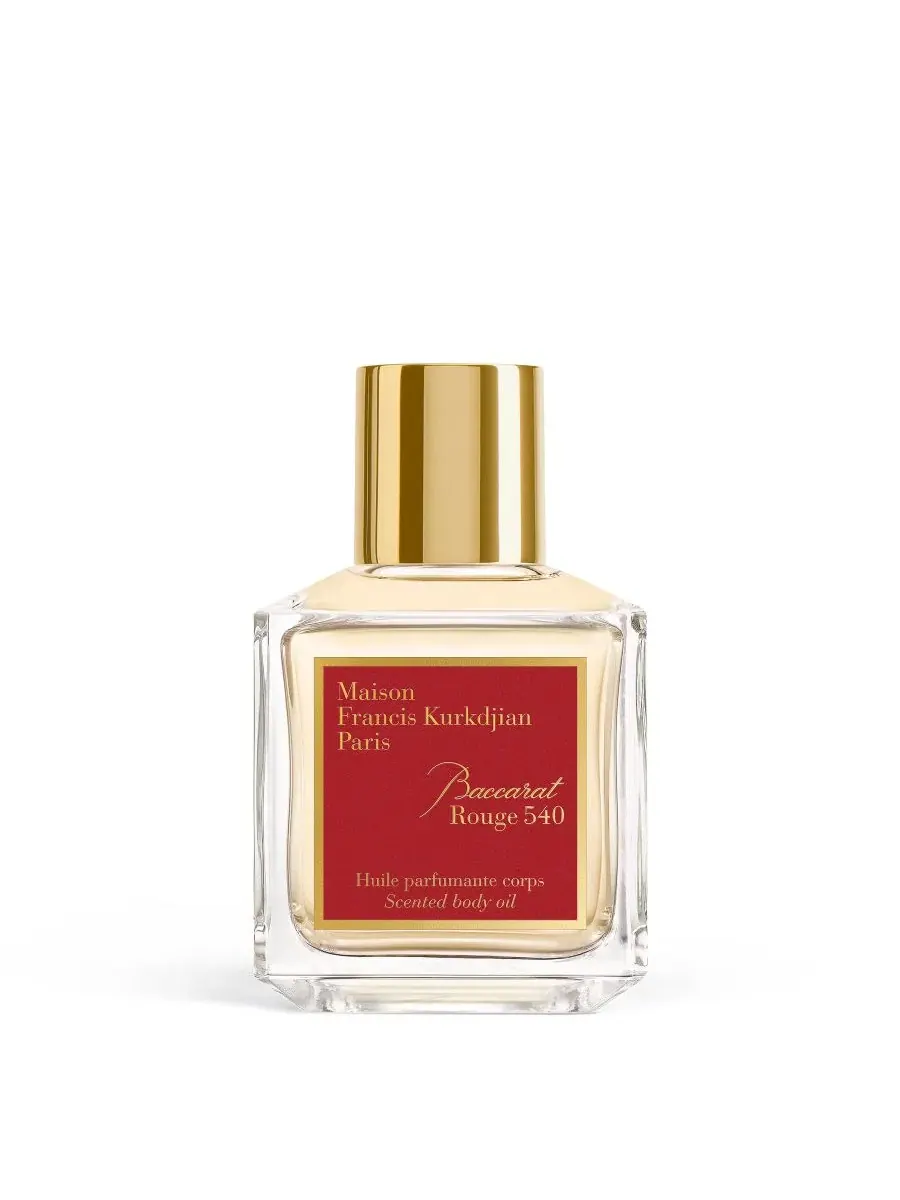 Масло для тела парфюмированное Baccarat Rouge 540, 70 мл Maison Francis Kurkdjian