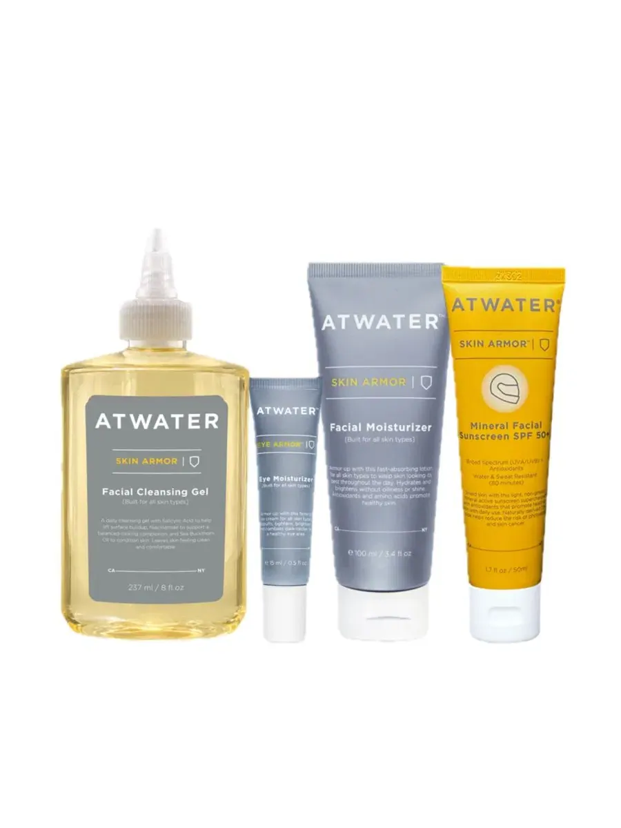 Набор для ухода за кожей Skin Armor Combination Skin Essentials Set ATWATER — мульти