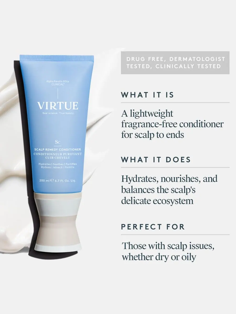 Кондиционер для кожи головы Scalp Remedy, 6, 7 унций Virtue — изображение 3 из 10