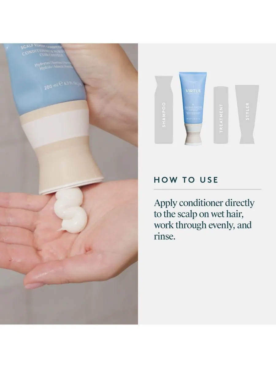 Кондиционер для кожи головы Scalp Remedy, 6, 7 унций Virtue — изображение 5 из 10