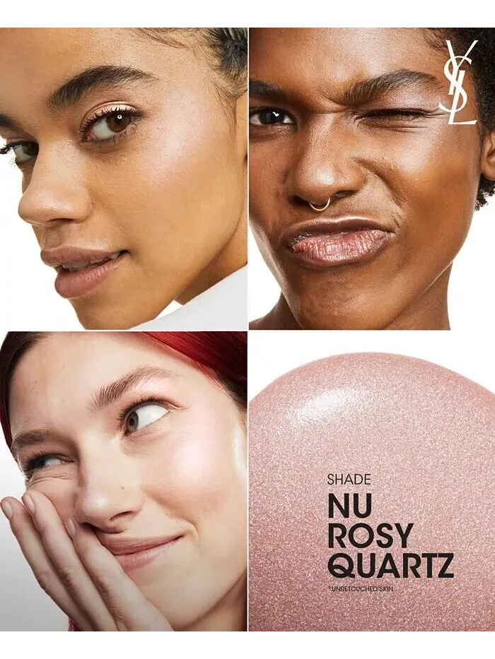 Тинт-хайлайтер NU Halo Yves Saint Laurent, цвет Nu Rosy Quartz — изображение 4 из 7