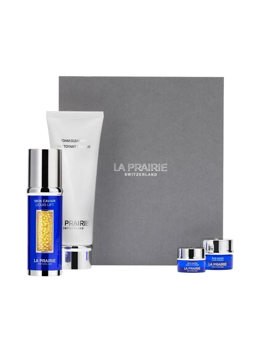 Набор для ухода за кожей La Prairie Skin Caviar Essentials, 4 предмета, Exclusive Cellular Complex