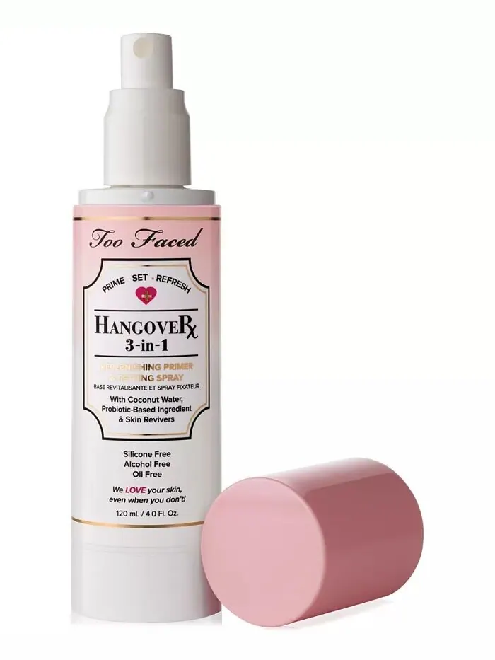 Восстанавливающий праймер и закрепляющий спрей Hangover 3-в-1 Too Faced, цвет Hangover Spray