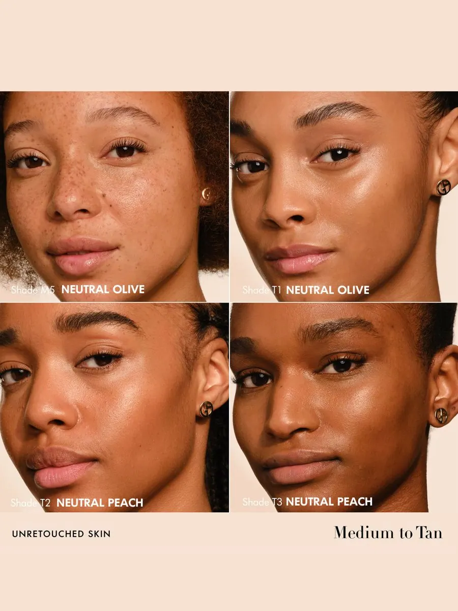 Giorgio Golden Hour 24HR Lightweight Skin Tint, 1 унция Armani, цвет t3 — изображение 6 из 10