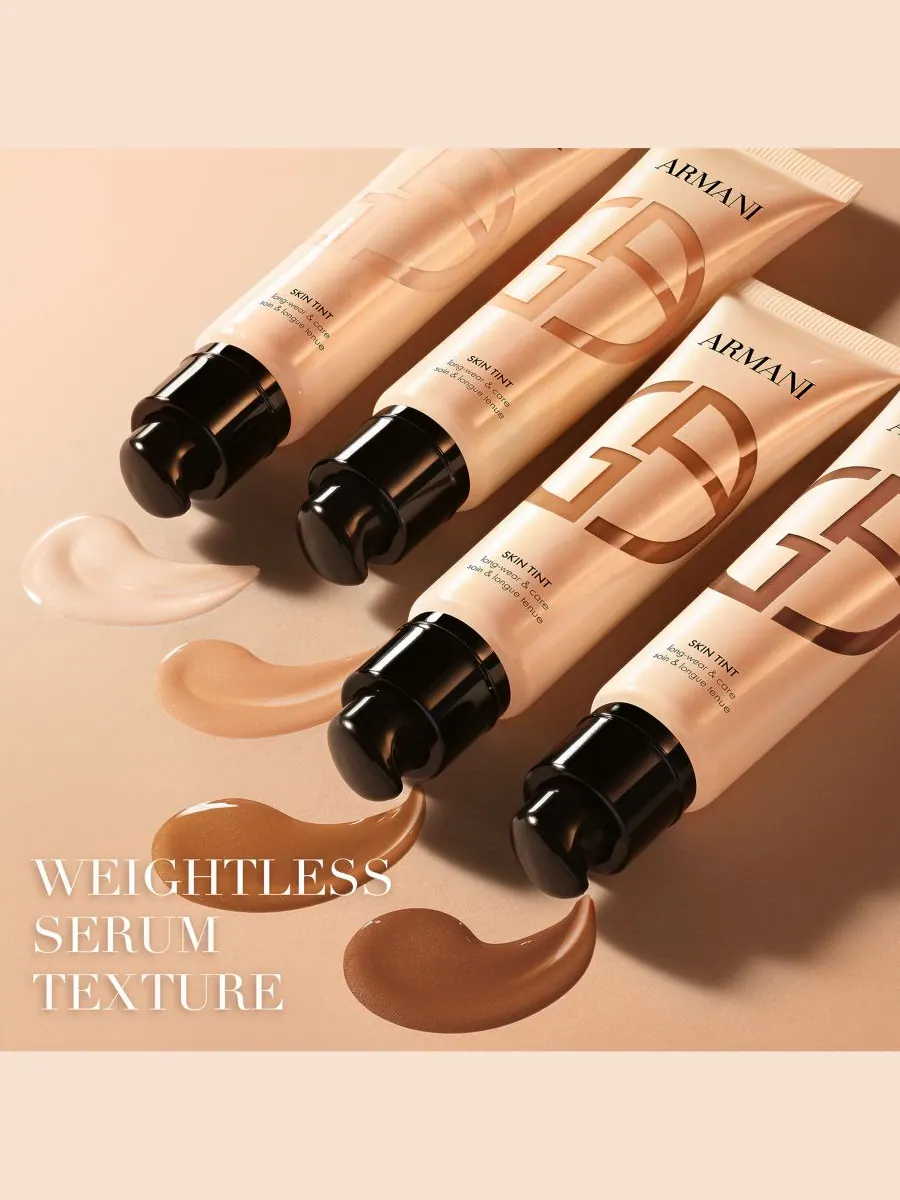 Giorgio Golden Hour 24HR Lightweight Skin Tint, 1 унция Armani, цвет d1 — изображение 9 из 10