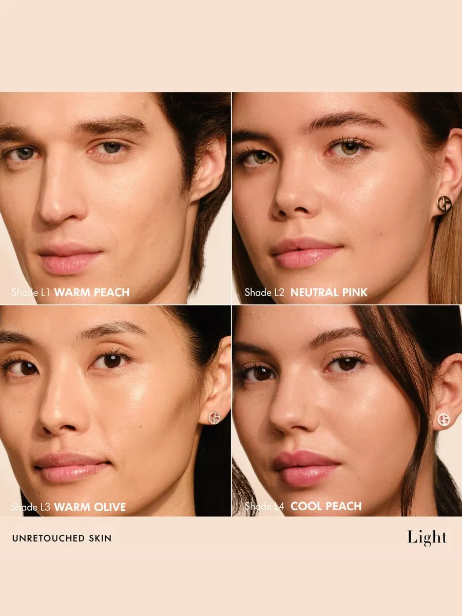 Giorgio Golden Hour 24HR Lightweight Skin Tint, 1 унция Armani, цвет l3 — изображение 6 из 10