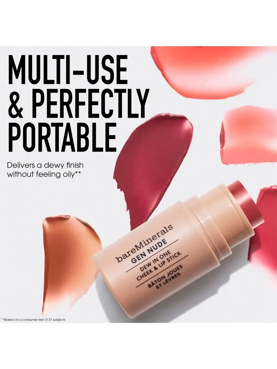 Стик для губ и щек GEN NUDE Rosy Glow bareMinerals, Call My Blush — изображение 8 из 10
