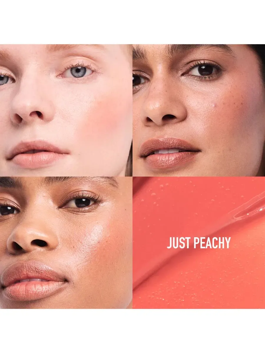 Тинт-стик для губ и щек GEN NUDE Dew in One, 4.5 г bareMinerals, Just Peachy — изображение 3 из 9