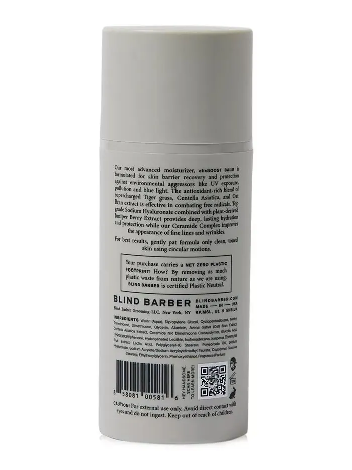 Сыворотка Blind Barber — Elix Boost Увлажняющий бальзам от — изображение 3 из 4