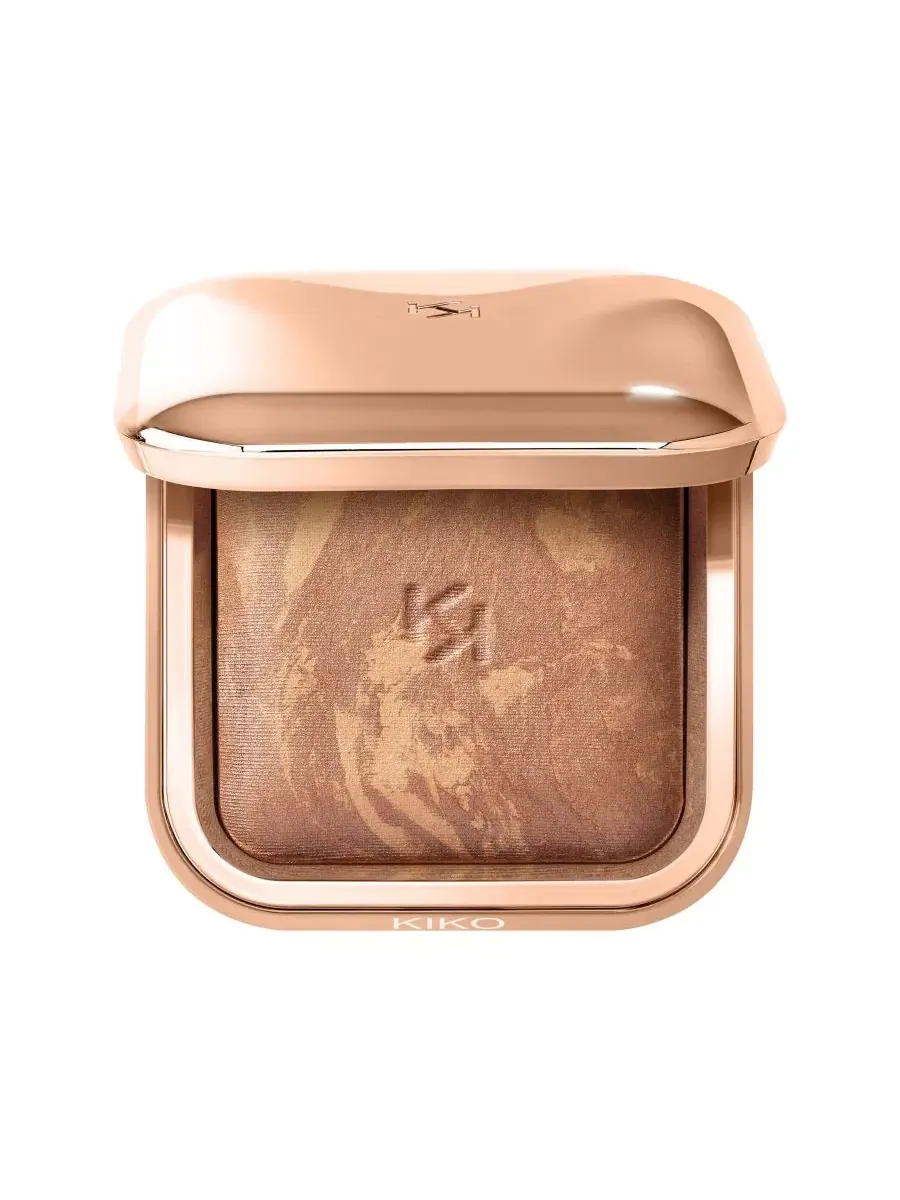 Компактная пудра-бронзер Silky Glow Baked, 0,30 унции (8,5 г) KIKO Milano, 02 Terracotta