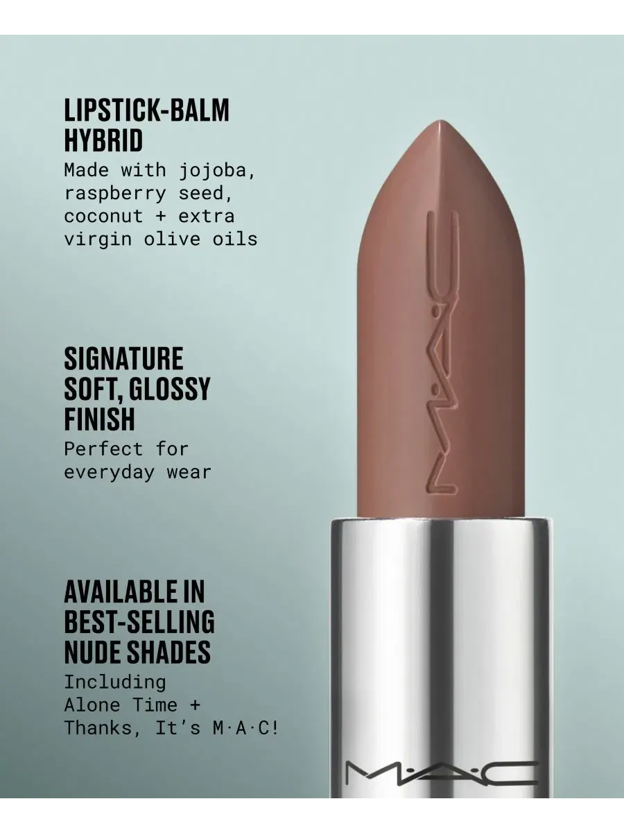 Помада Lustreglass Sheer-Shine, 2,8 г MAC, Work Crush — изображение 4 из 4
