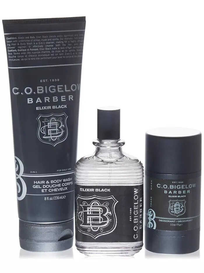 С . Черный дезодорант Bigelow Elixir, 2,5 унции Proraso — изображение 2 из 3