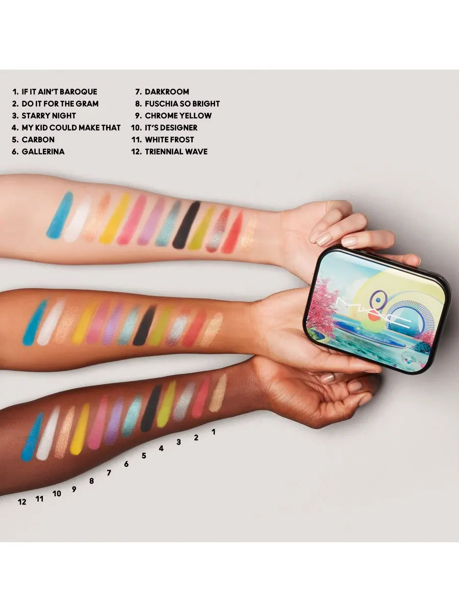 Палитра теней для век Connect In Colour - Hi-Fi Colour Mac — изображение 4 из 7