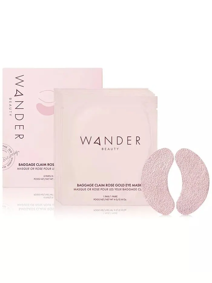 Сыворотка Wander Beauty — Маски для глаз розового золота для выдачи багажа