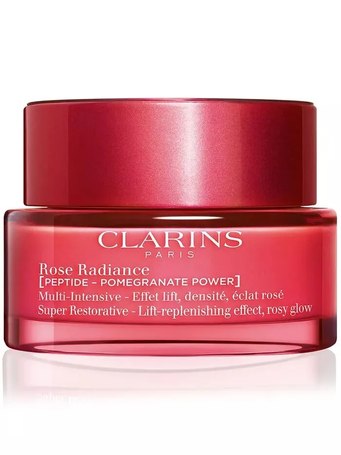 Эссенция Clarins — Супервосстанавливающий увлажняющий с пептидом Rose Radiance