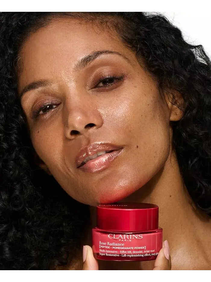 Эссенция Clarins — Супервосстанавливающий увлажняющий с пептидом Rose Radiance — изображение 6 из 11
