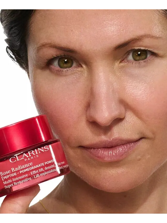 Эссенция Clarins — Супервосстанавливающий увлажняющий с пептидом Rose Radiance — изображение 8 из 11