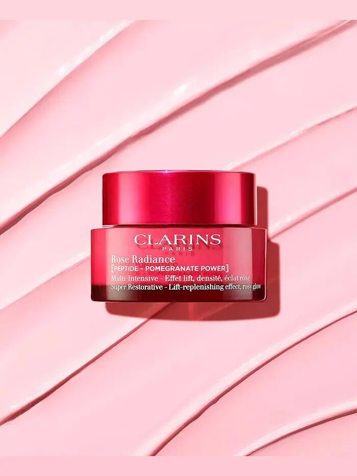 Эссенция Clarins — Супервосстанавливающий увлажняющий с пептидом Rose Radiance — изображение 9 из 11