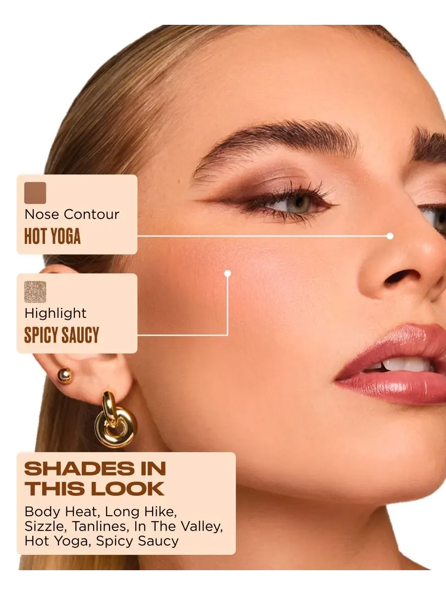 Палитра теней для глаз и лица Naked Warm-Toned Urban Decay, warm — изображение 6 из 8